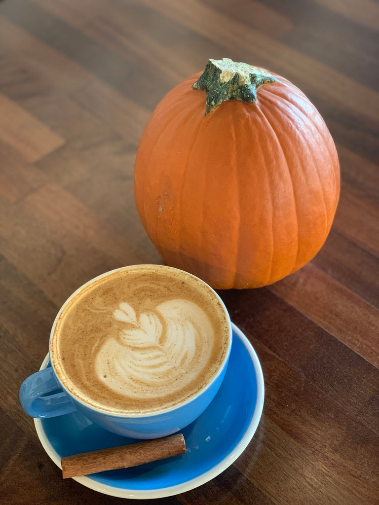 Oceana Coffee's signature pumpkin spice syrup!