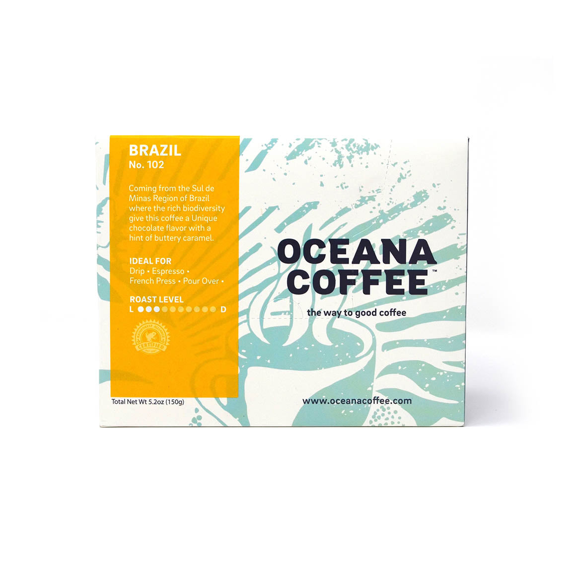 Brazil Monte Verde 12 Pack K-Cups - Oceana Coffee Roasters