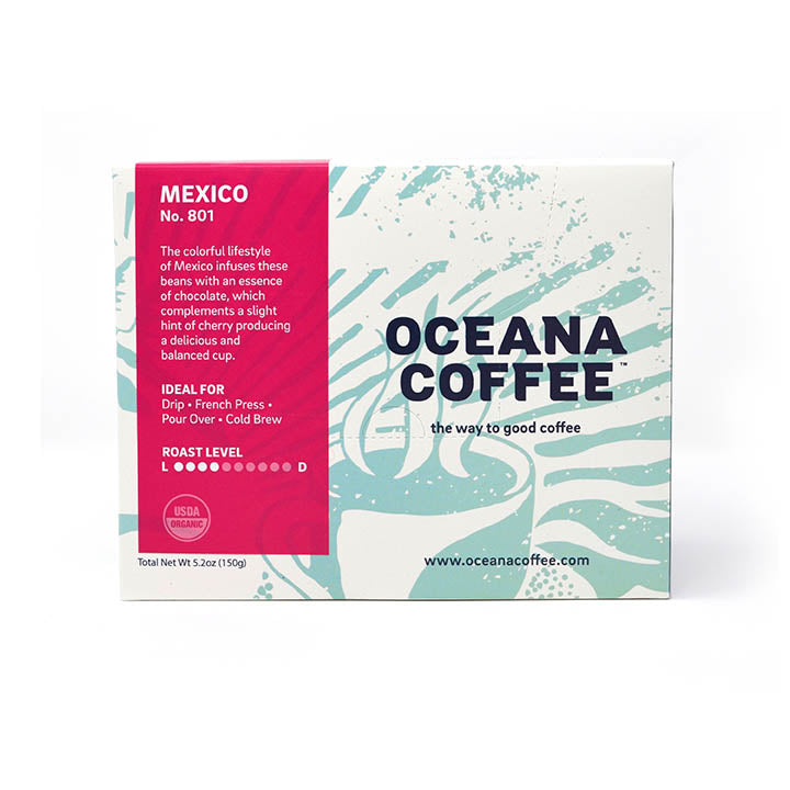 Mexico - Chiapas (Fair Trade, Organic) 12 Pack K-Cups - Oceana Coffee Roasters